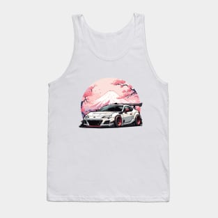 Subaru BRZ Car Art - Widebody Modified JDM Car Tank Top